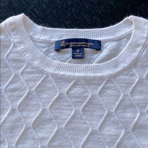 Brooks Brothers Off White Sweater